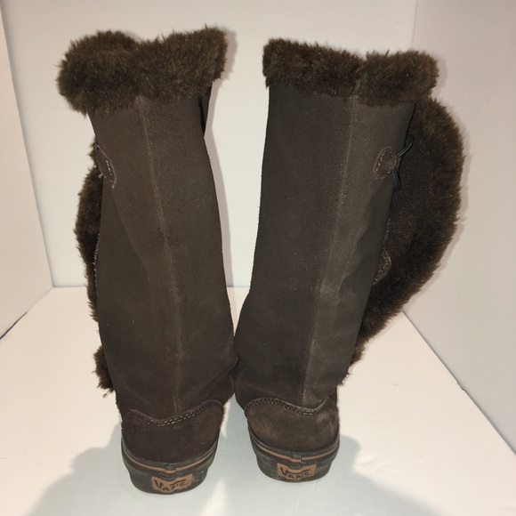 Vans phoebe brown leather boots. Size 5 - Picture 4 of 8